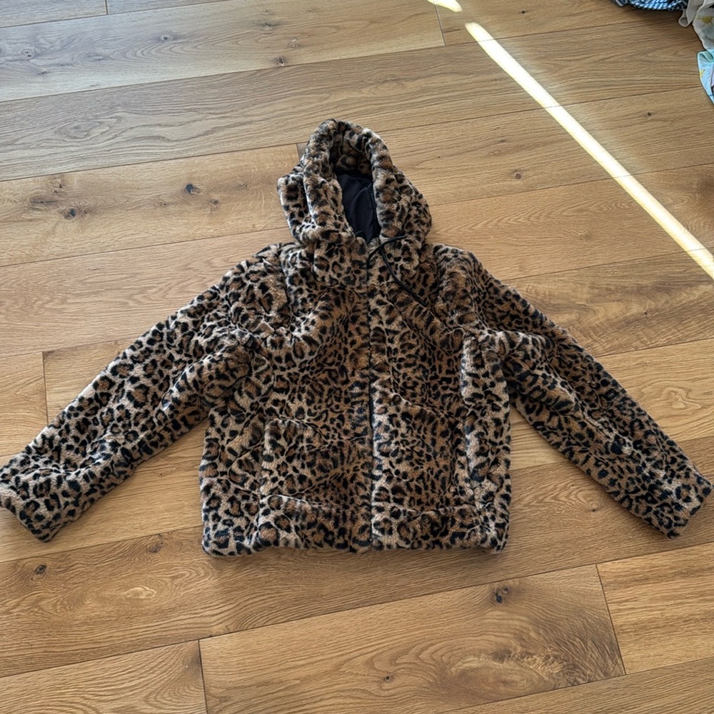Rachel Zoe animal print jacket